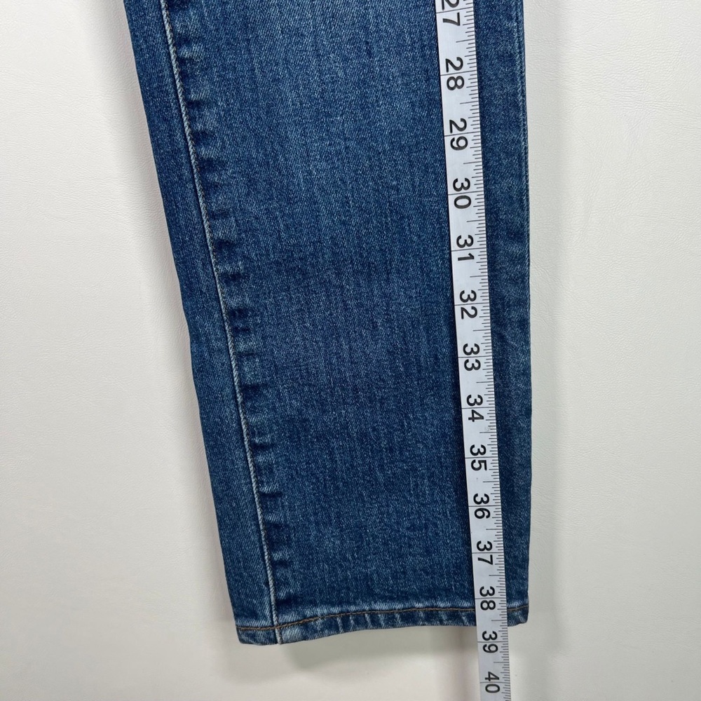 MADEWELL THE SLIM BOYJEAN in Walton Wash Skinny Jeans Style F2819 Size 25 - Picture 7 of 16